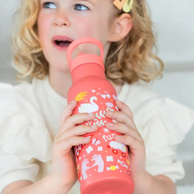 New A Little Lovely Company Alex Water Bottle XL fun