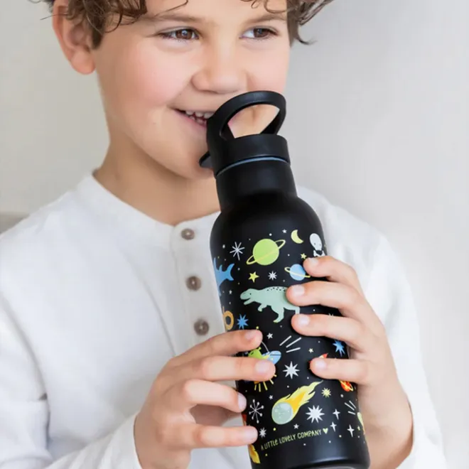Online A Little Lovely Company Alex Water Bottle XL galaxy
