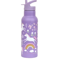 New A Little Lovely Company Alex Water Bottle XL unicorn dreams