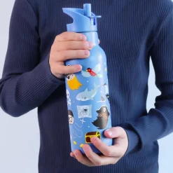 Clearance A Little Lovely Company Alex Water Bottle XL pirates