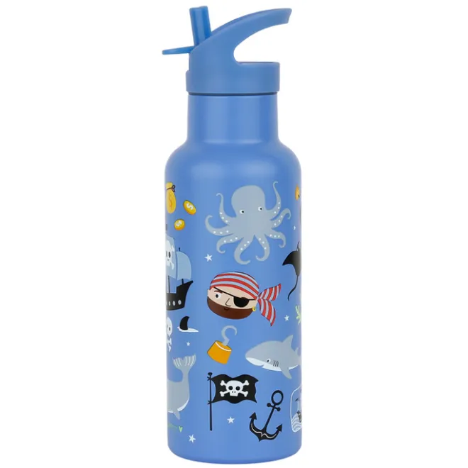 Clearance A Little Lovely Company Alex Water Bottle XL pirates
