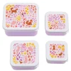 Sale A Little Lovely Company Charlie Lunch & Snack Box flower garden