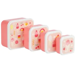 Sale A Little Lovely Company Charlie Lunch & Snack Box ice-cream