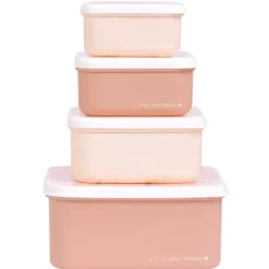 Sale A Little Lovely Company Charlie Lunch & Snack Box butterflies