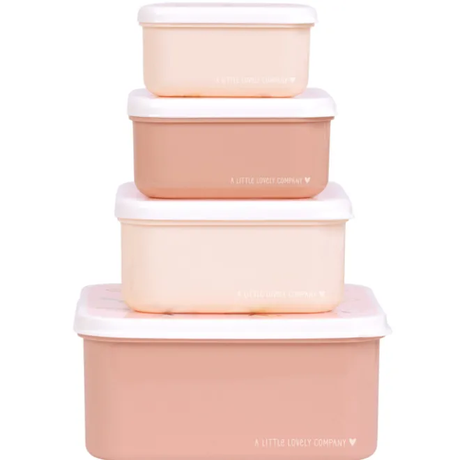 Sale A Little Lovely Company Charlie Lunch & Snack Box butterflies