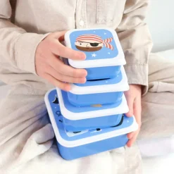 Discount A Little Lovely Company Charlie Lunch & Snack Box box pirates