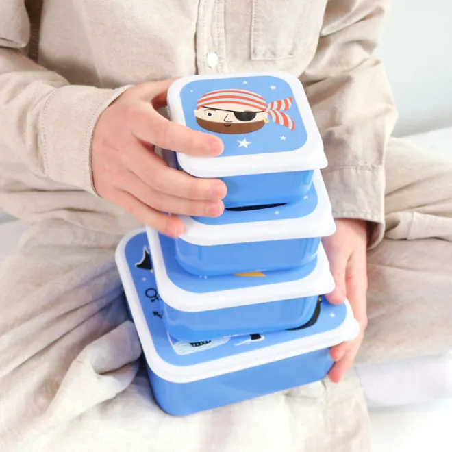Discount A Little Lovely Company Charlie Lunch & Snack Box box pirates