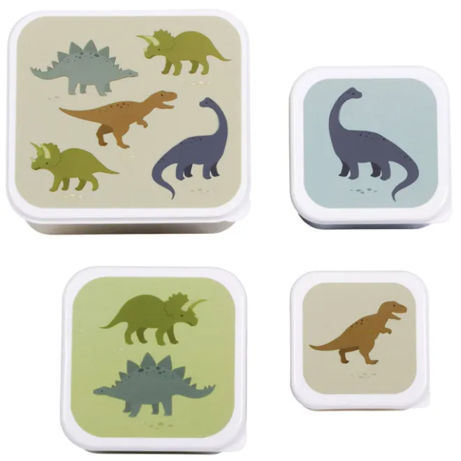 Online A Little Lovely Company Charlie Lunch & Snack Box dinosaurs