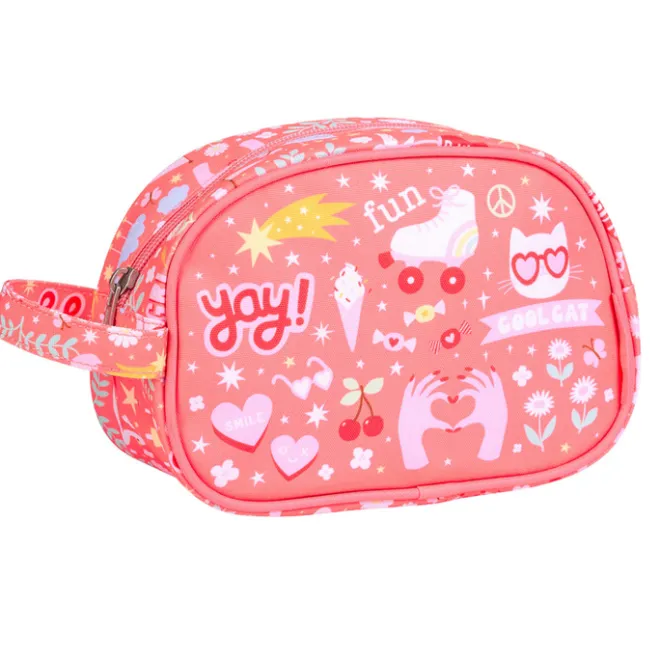 New A Little Lovely Company Jules Toiletry Bag fun
