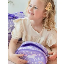 New A Little Lovely Company Jules Toiletry Bag unicorn dreams