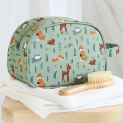 Clearance A Little Lovely Company Jules Toiletry Bag forest friends