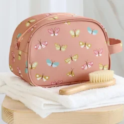 Hot A Little Lovely Company Jules Toiletry Bag butterflies