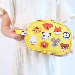Outlet A Little Lovely Company Jules Toiletry Bag animal friends