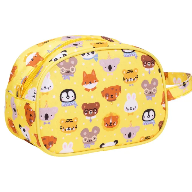 Outlet A Little Lovely Company Jules Toiletry Bag animal friends