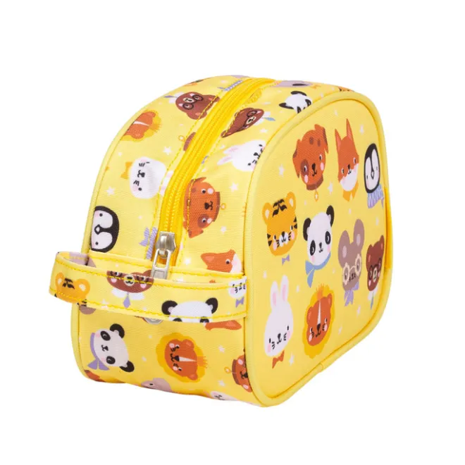 Outlet A Little Lovely Company Jules Toiletry Bag animal friends