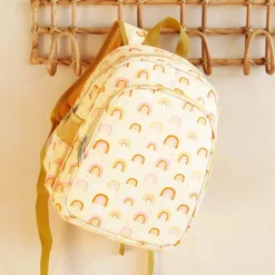 New A Little Lovely Company Noa Backpack rainbows