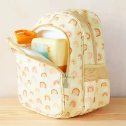 New A Little Lovely Company Noa Backpack rainbows