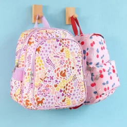 New A Little Lovely Company Noa Backpack flower garden