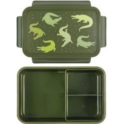 Clearance A Little Lovely Company Robin Bento Lunchbox crocodiles
