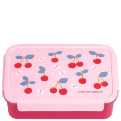 Online A Little Lovely Company Robin Bento Lunchbox cherries