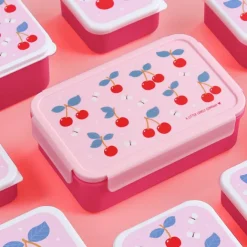 Online A Little Lovely Company Robin Bento Lunchbox cherries