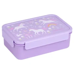 Clearance A Little Lovely Company Robin Bento Lunchbox unicorn dreams