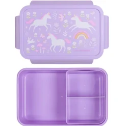 Clearance A Little Lovely Company Robin Bento Lunchbox unicorn dreams