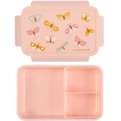 Best A Little Lovely Company Robin Bento Lunchbox butterflies