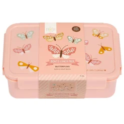 Best A Little Lovely Company Robin Bento Lunchbox butterflies