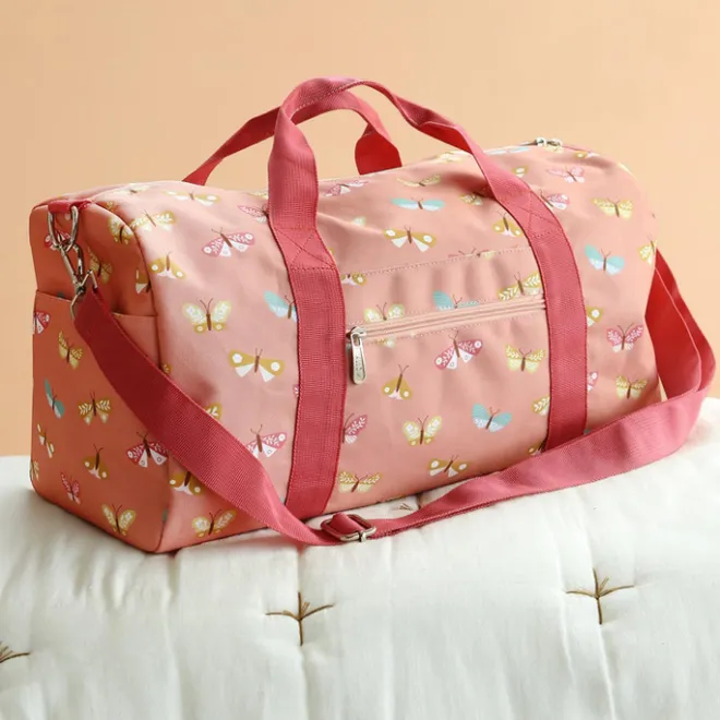 Online A Little Lovely Company Sam Weekendbag butterflies