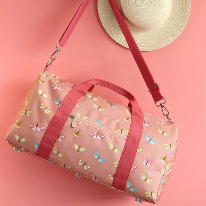 Online A Little Lovely Company Sam Weekendbag butterflies