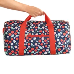 A Little Lovely Company Sam Weekendbag strawberries