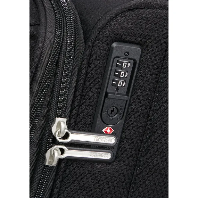 New American Tourister Aerospin Spinner S Exp black