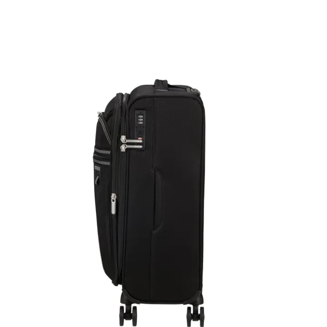 New American Tourister Aerospin Spinner S Exp black