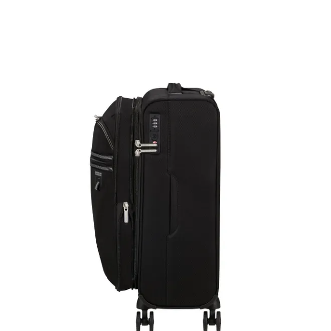 New American Tourister Aerospin Spinner S Exp black