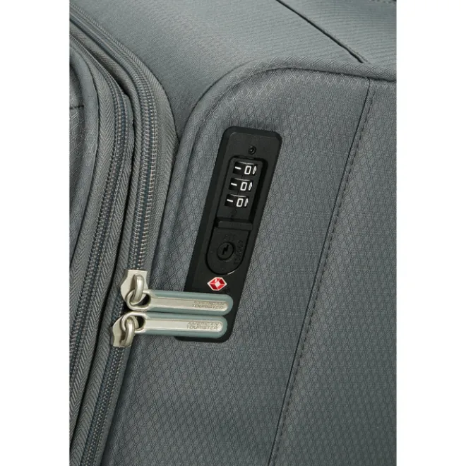 Outlet American Tourister Aerospin Spinner L Exp stone basalt