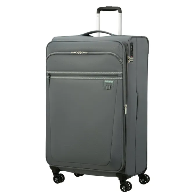 Outlet American Tourister Aerospin Spinner L Exp stone basalt