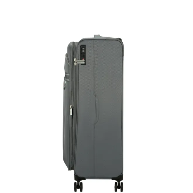 Outlet American Tourister Aerospin Spinner L Exp stone basalt