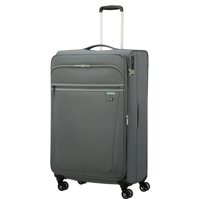 Outlet American Tourister Aerospin Spinner L Exp stone basalt