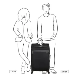 Outlet American Tourister Aerospin Spinner L Exp black