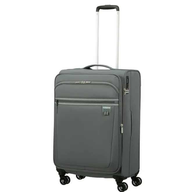 Online American Tourister Aerospin Spinner M Exp stone basalt
