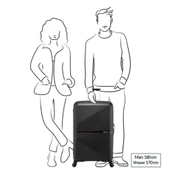 Hot American Tourister Airconic Spinner 77 onyx black