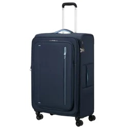 Sale American Tourister Cloudrider Spinner L Expandable TSA sky navy
