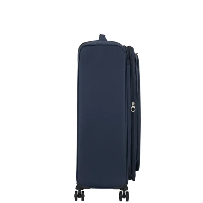 Sale American Tourister Cloudrider Spinner L Expandable TSA sky navy