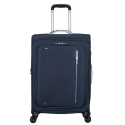 New American Tourister Cloudrider  Spinner M Expandable TSA sky navy