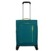 Best American Tourister Cloudrider  Spinner S Expandable TSA misty teal