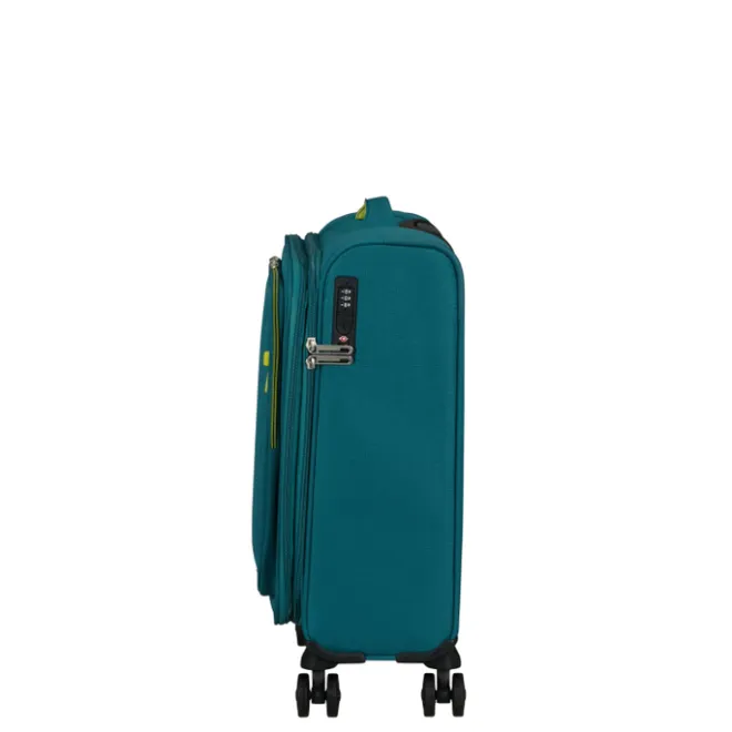 Best American Tourister Cloudrider Spinner S Expandable TSA misty teal
