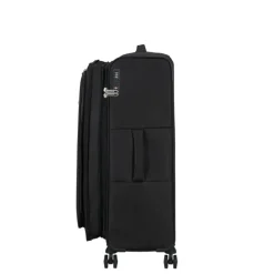 Best American Tourister Cloudrider Spinner L Expandable TSA jet black