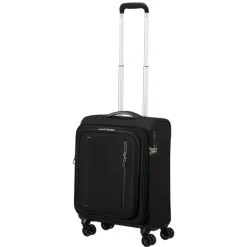 Best American Tourister Cloudrider  Spinner S Expandable TSA jet black
