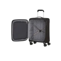 Best American Tourister Cloudrider  Spinner S Expandable TSA jet black
